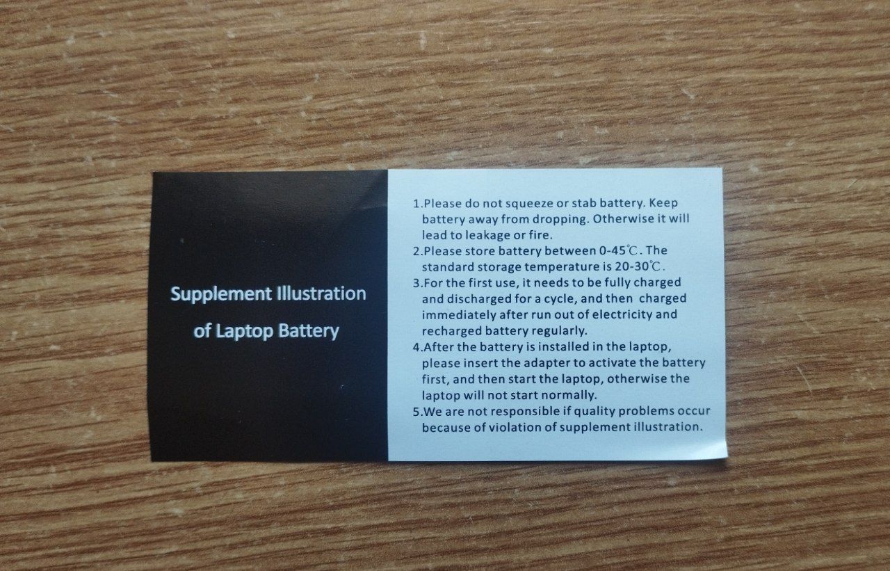 Аккумулятор HP SS03XL 11.55V 2200mAh — оригинал