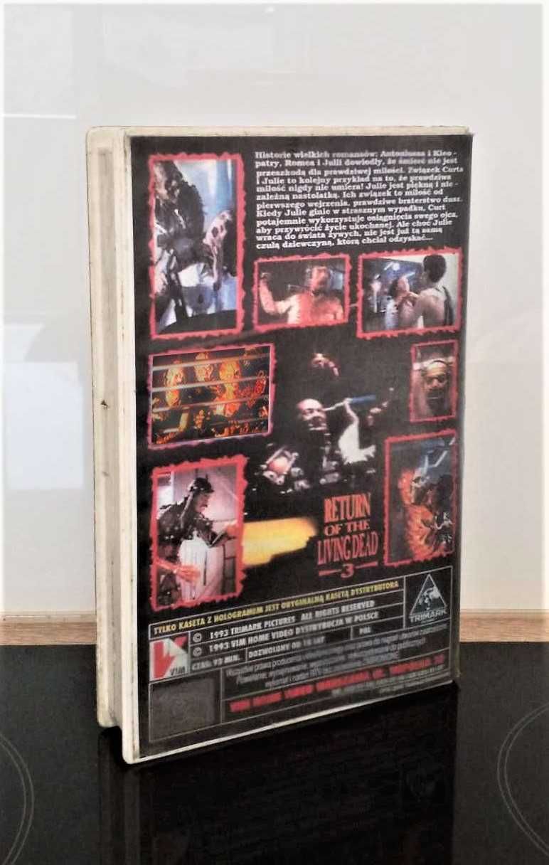 Najlepsi z najlepszych 1 , 2 , 3 FILMY VHS * Powrót Żywych Trupów 3 *