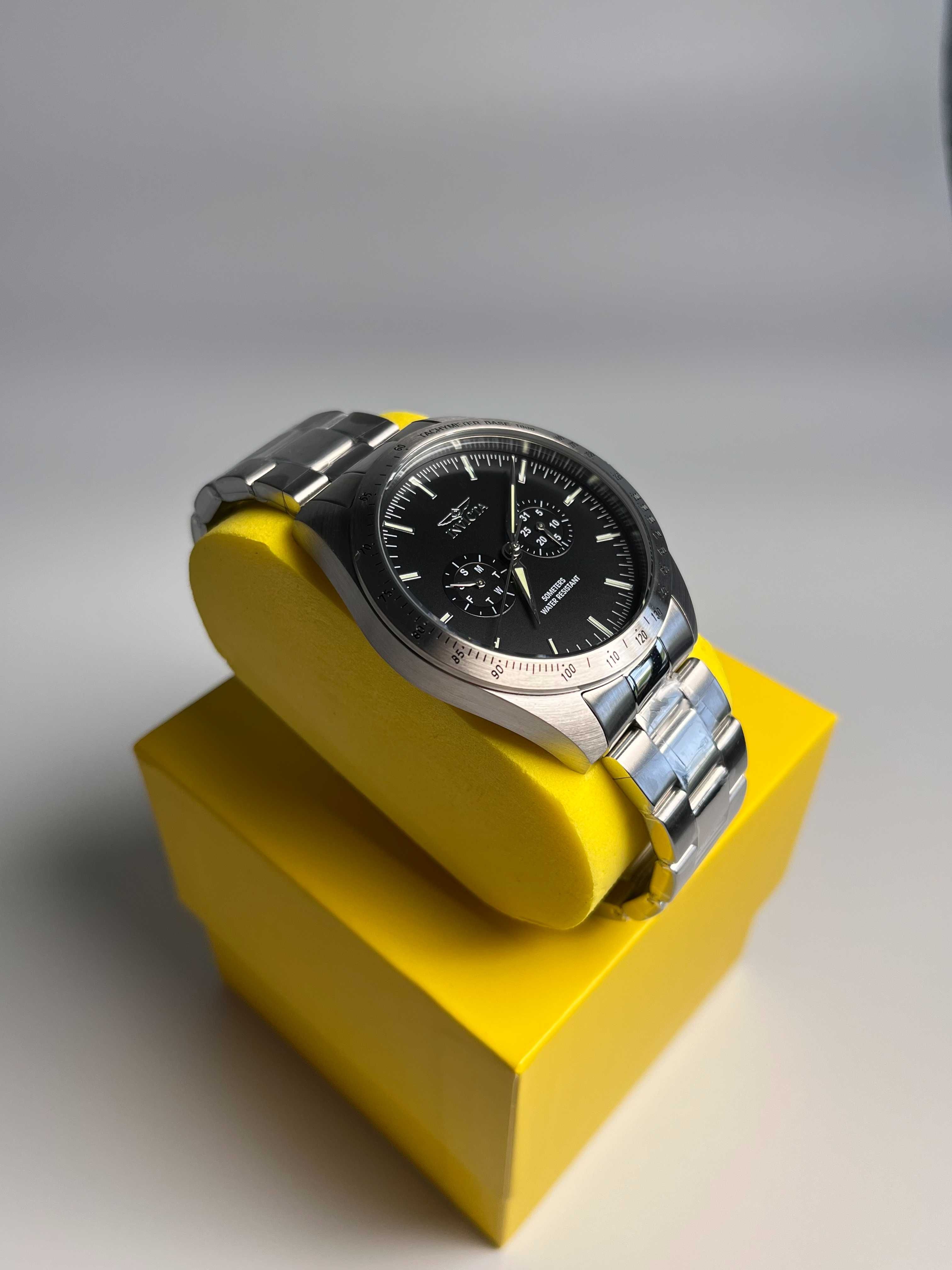 годинник Invicta 45974, нержавіюча сталь інвікта, часы инвикта Ø44мм