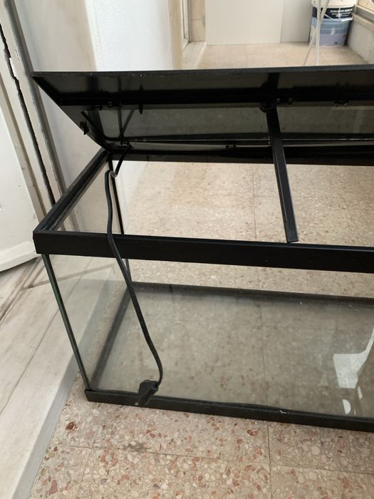 Aquario com lampada 30 litros