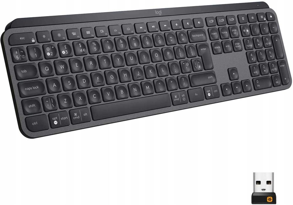 Klawiatura membranowa Logitech MX Keys czarna