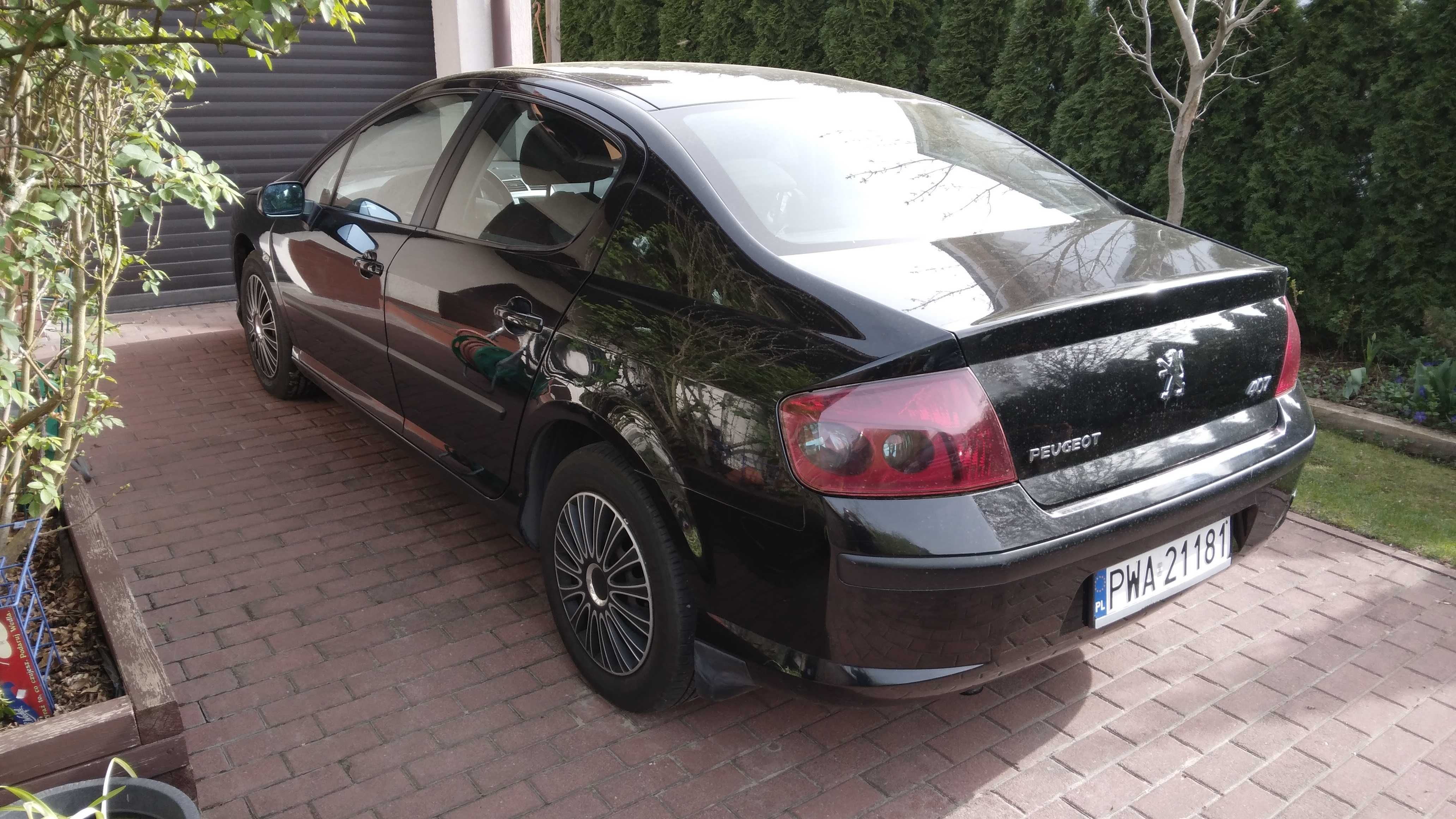 Peugeot 407 bardzo dobry stan techniczny, polski salon