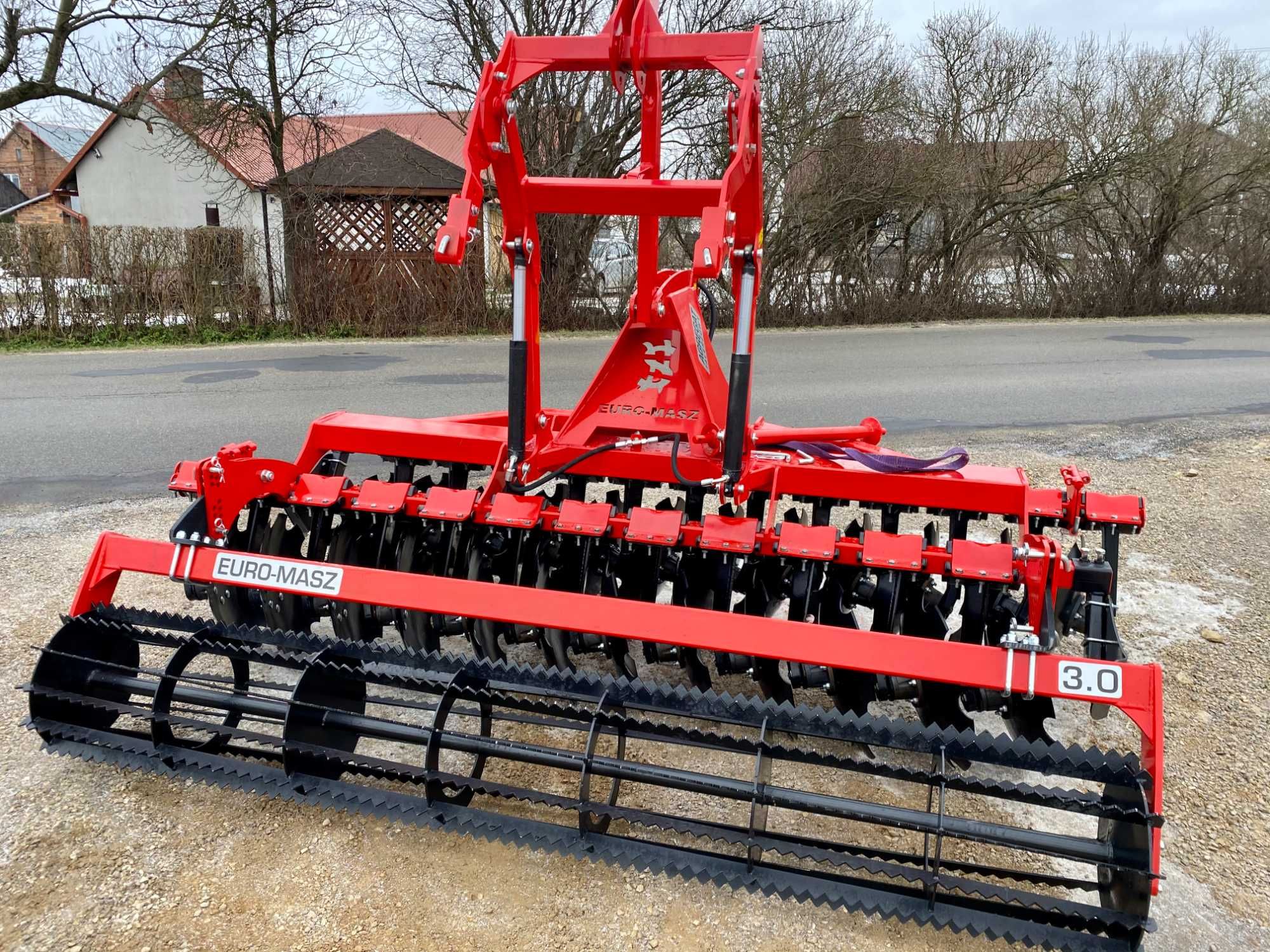 AGREGAT talerzowy talerze fi 510/560 EURO-MASZ wał strunowy/rurowy