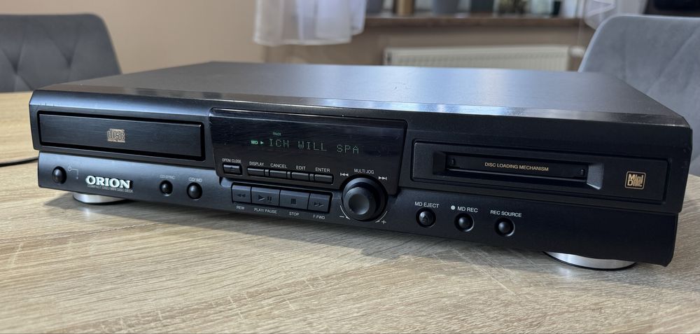 Orion MDC-201 #Odtwarzacz CD MD #Combo #MiniDisc #Optyka #Made in Japa