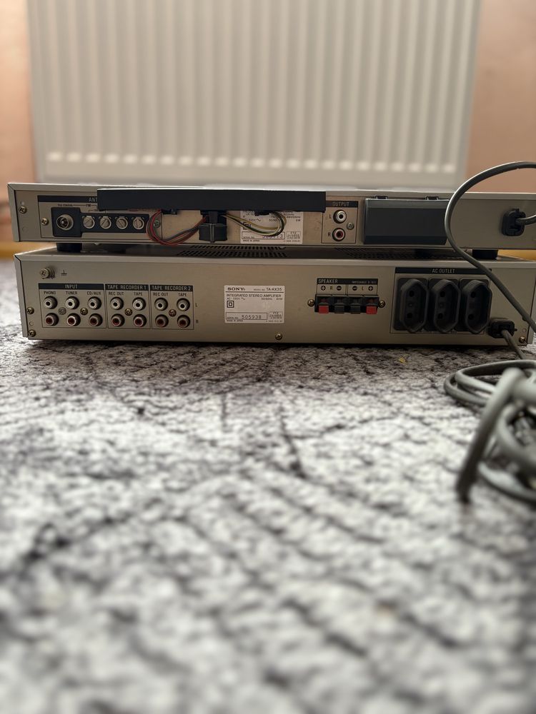 Sprzedam wzmacniacz i tuner Sony
