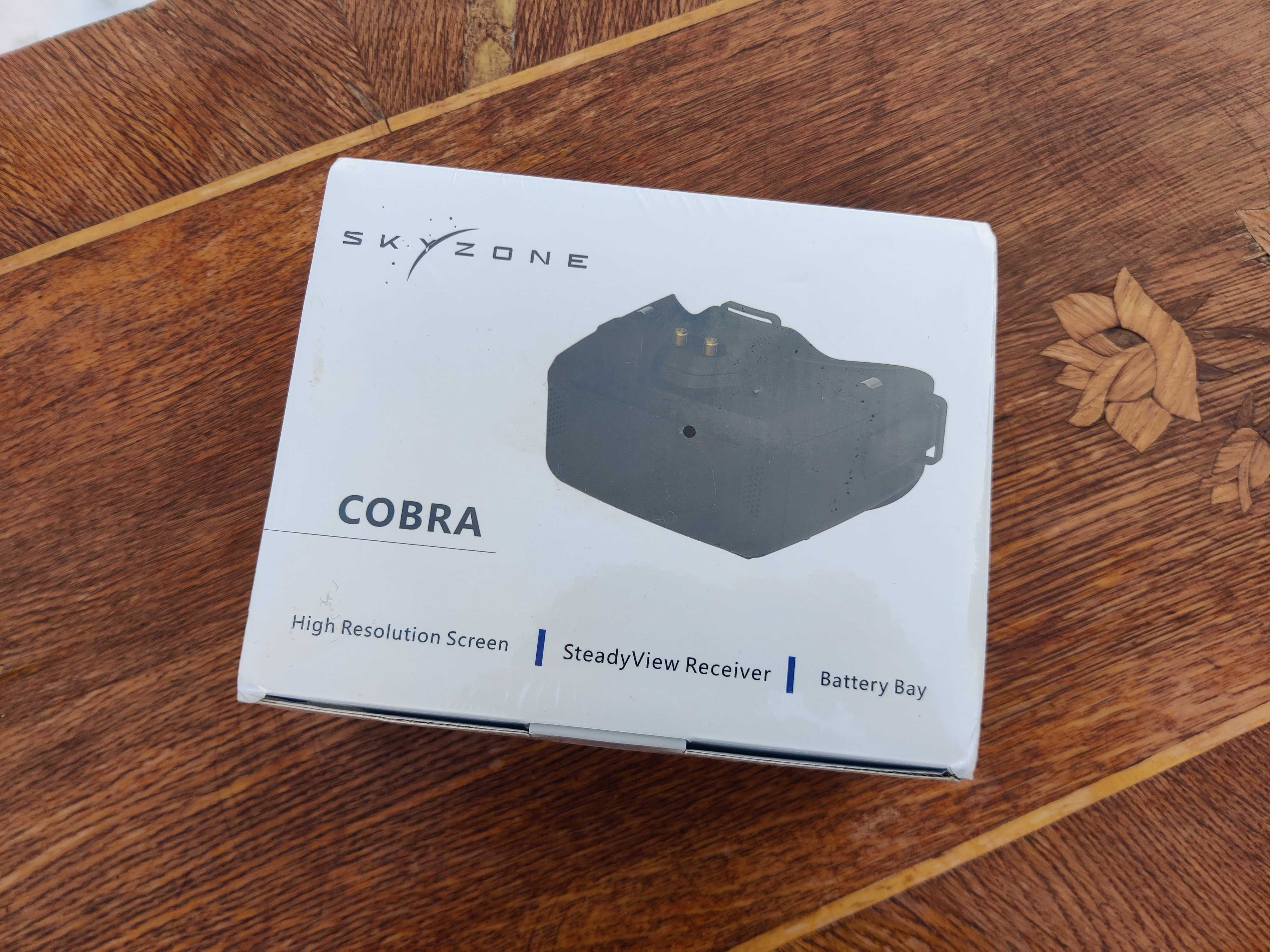 НОВИЙ FPV шолом Skyzone Cobra X V4 5.8G із приймачем SteadyView