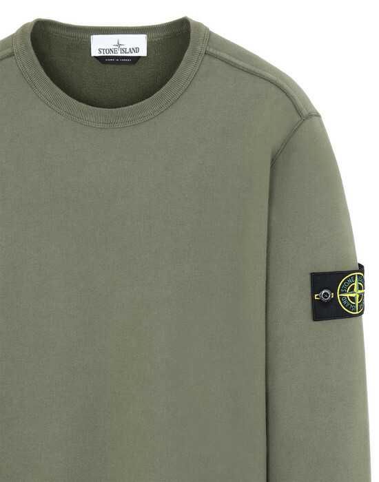 Світшот STONE ISLAND 63020 Sweatshirt Khaki SI0136-KH