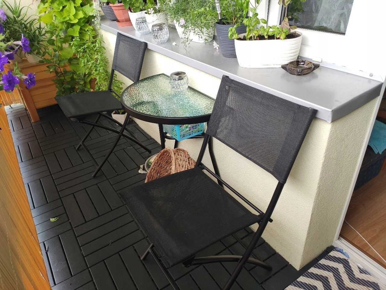 Zestaw Stolik + krzesła na balkon ! nowość !