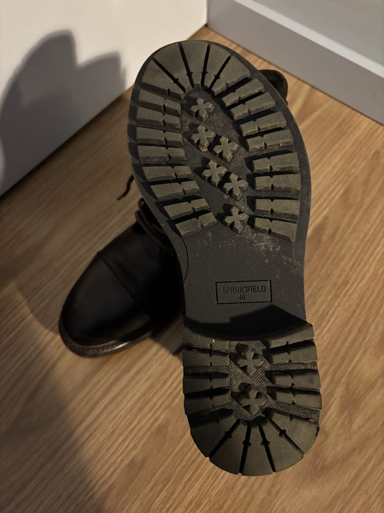Botas de couro Springfield