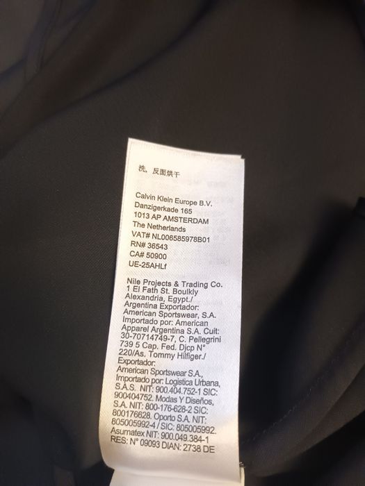Sukienka satynowa Calvin Klein