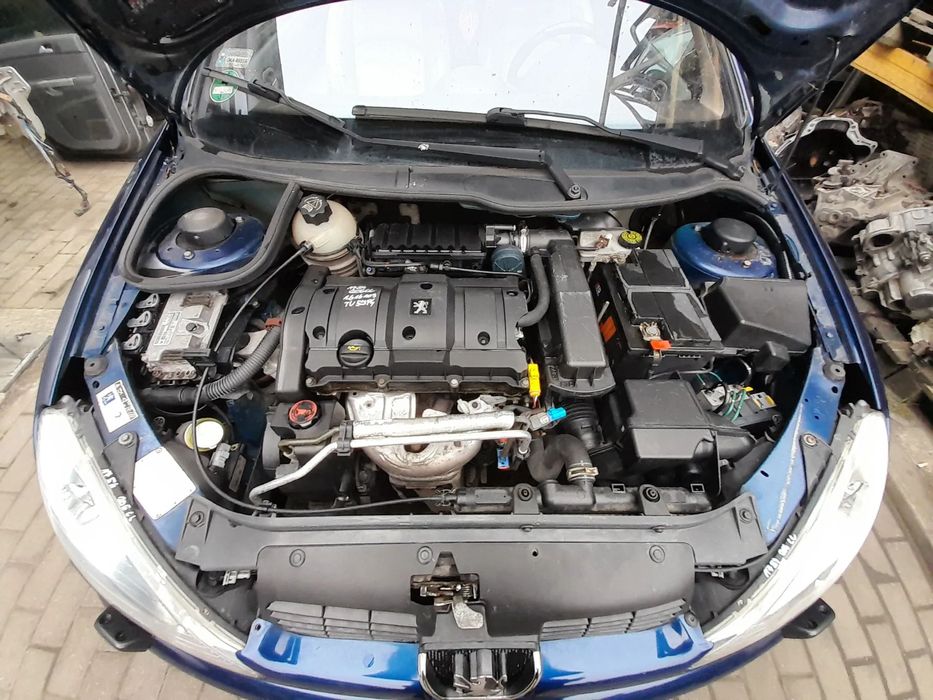 PEUGEOT 206 CC SILNIK 1.6 16V 109KM BENZYNA OZNACZENIE: TU5JP4