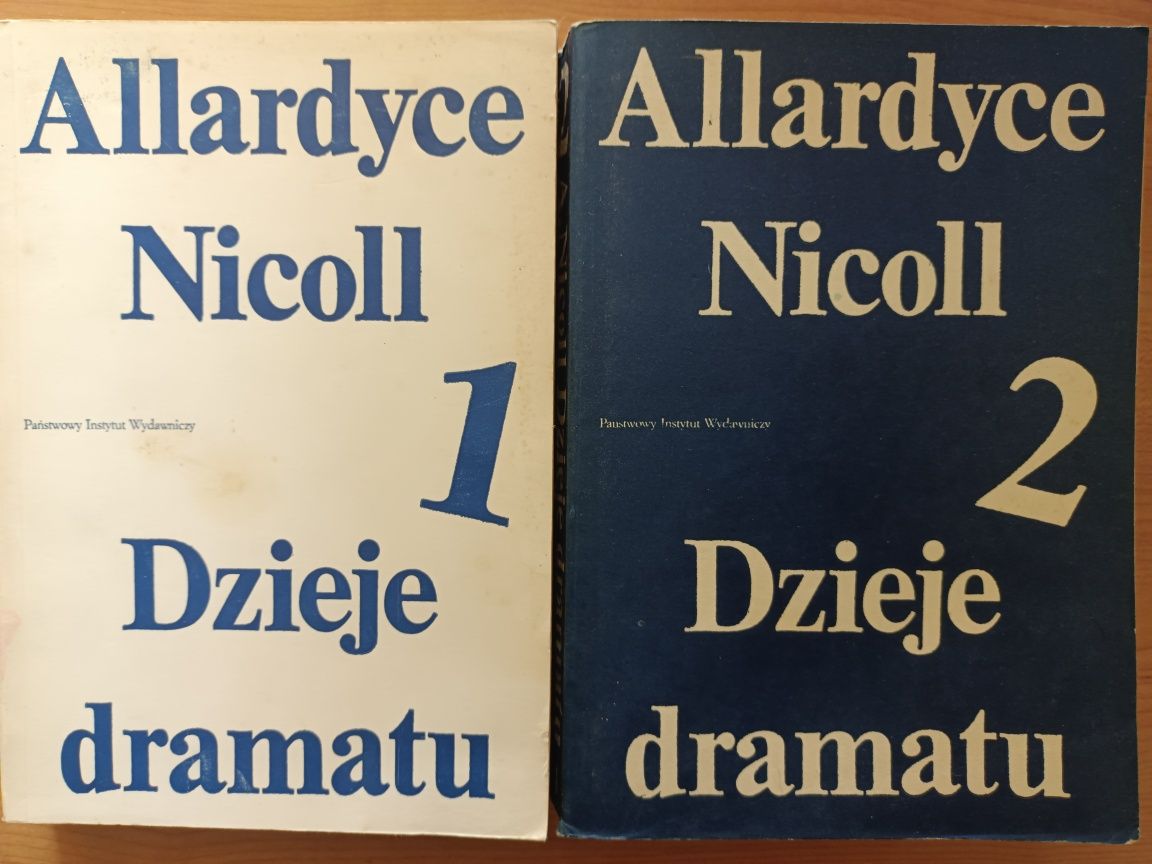 "Dzieje dramatu", Allardyce Nicoll