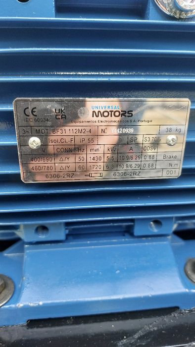 Maquina de Alta  pressão 200 bares trifásica