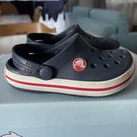 Klapki buty Crocs c8 24 - 25 granatowe granat