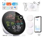 Tuya WiFi Zigbee Pogoda LCD Smart Home Assistant Sensor