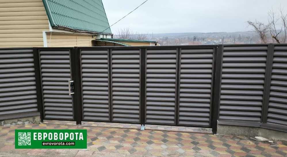 Забор Жалюзи, Ранчо, Горизонт от производителя в Днепре !!!