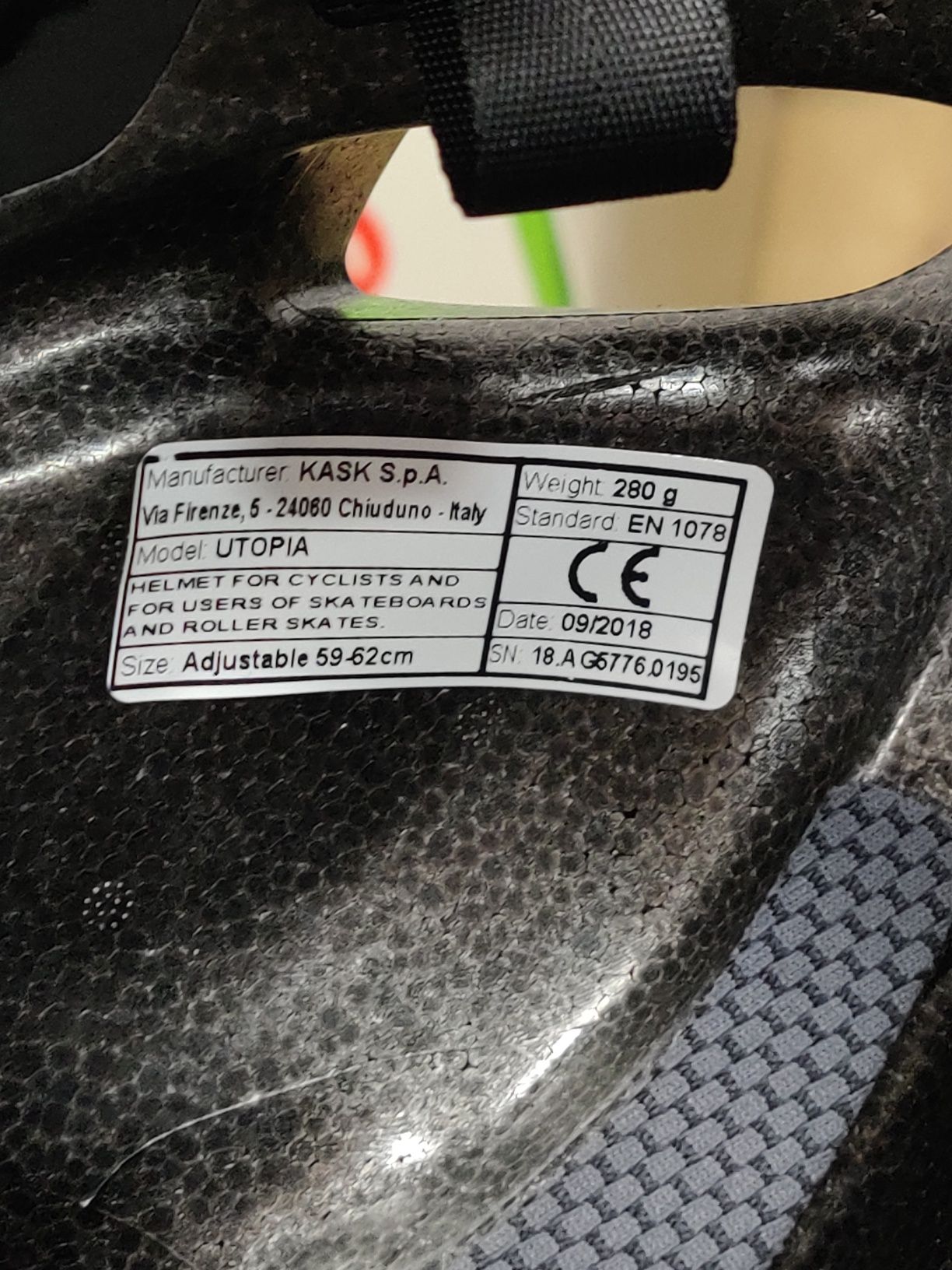 Kask rowerowy KASK Utopia L