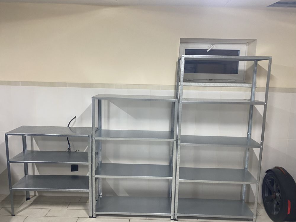 Стелаж в гараж підвал для закруток для консервації комору полиці