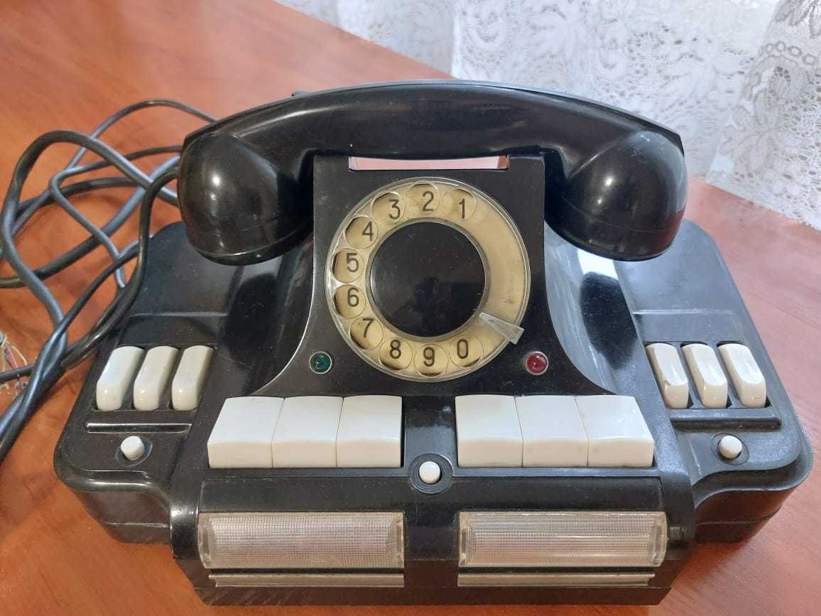 Директорский телефон-концентратор КД-6 времен СССР (1963г.) в Луганске