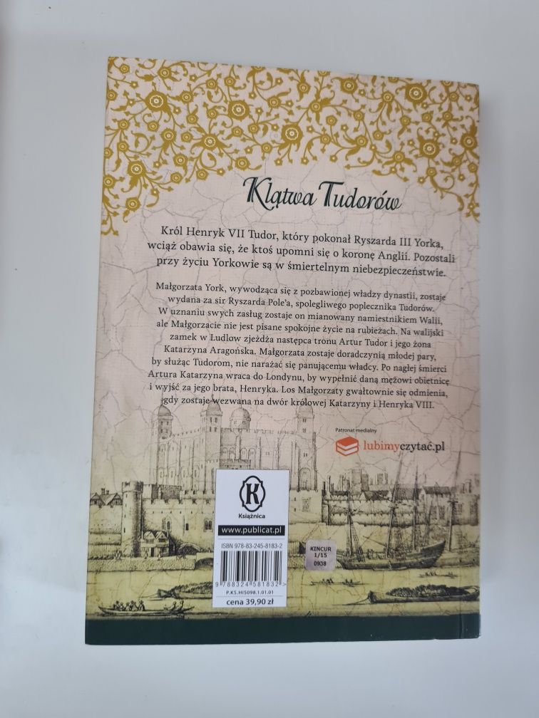 Klątwa Tudorów - Philippa Gregory .