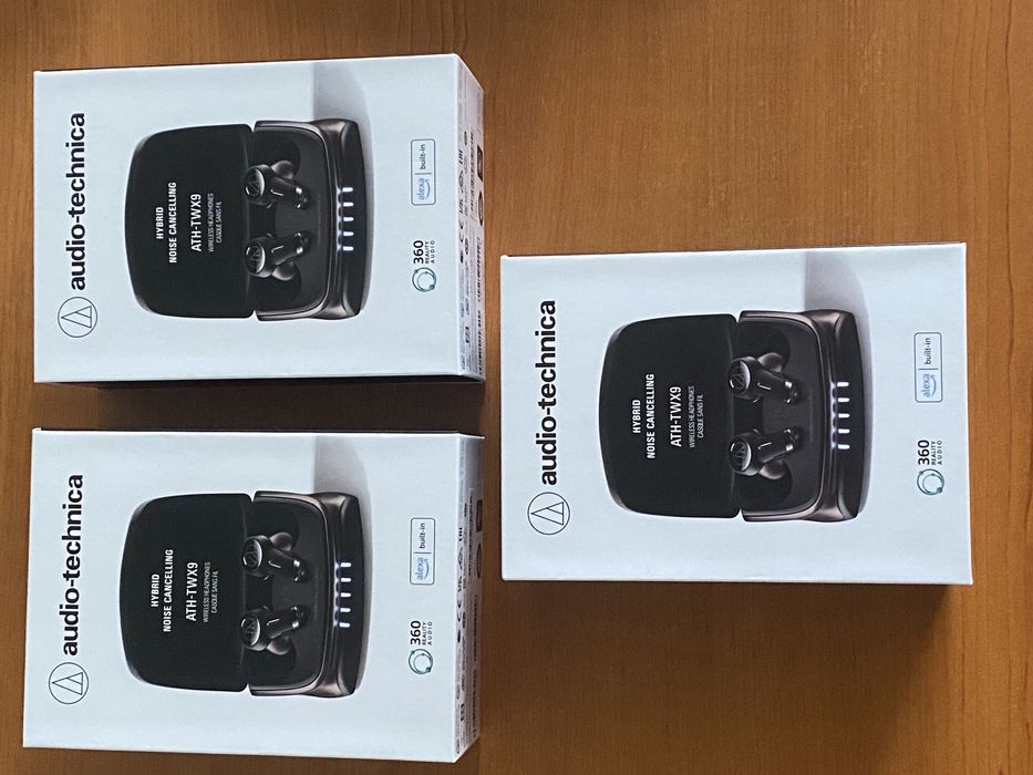 Новые наушники Audio Technica ATH-TWX9
