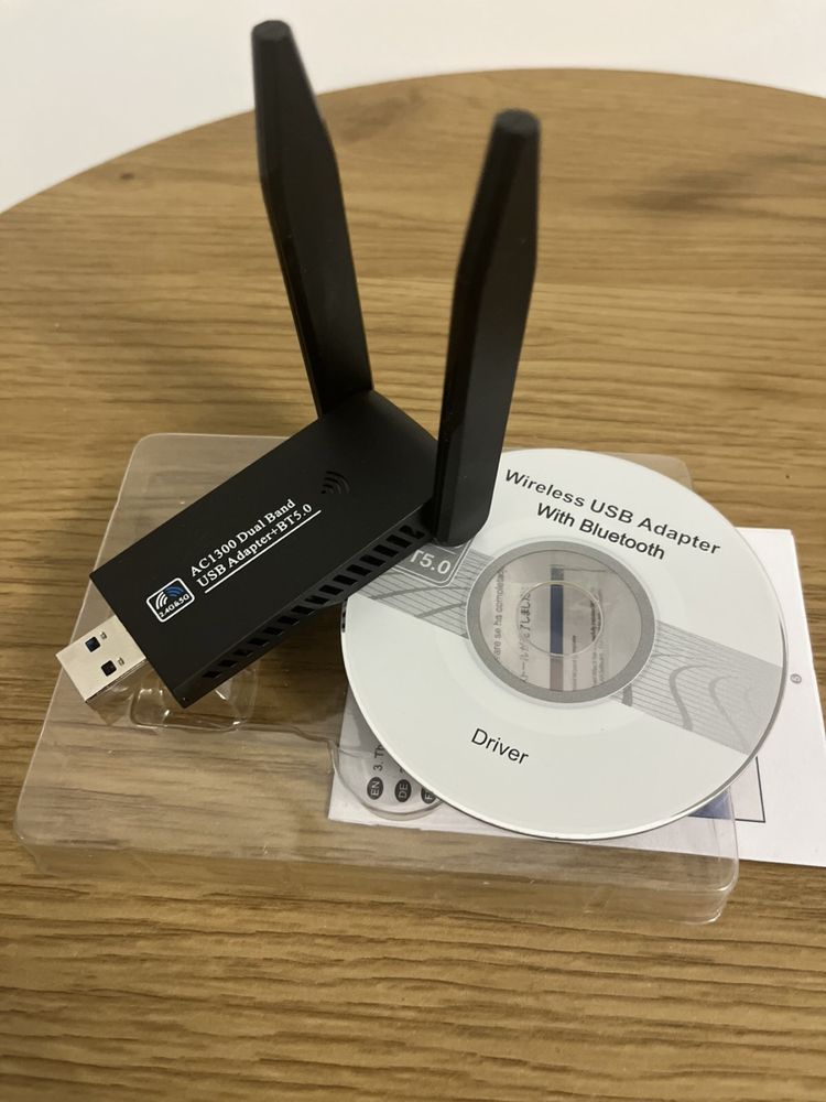 дводіапазонний WI-FI адаптер AC1300 з підтримкою Bluetooth 5.0