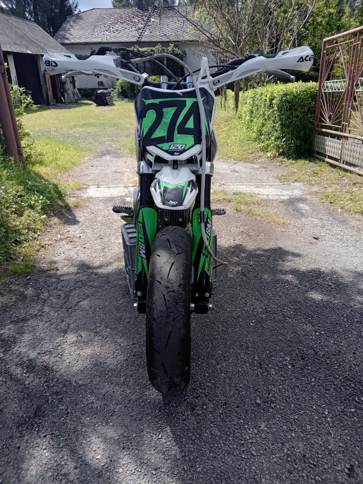 Mrf 120 z wałkiem z40 pitbike ycf
