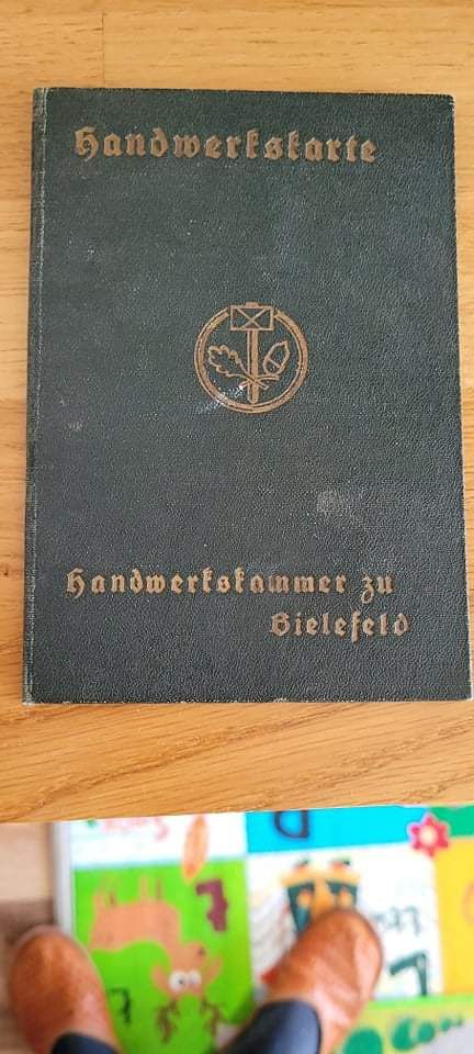 Stary dokument Niemiecki  1935