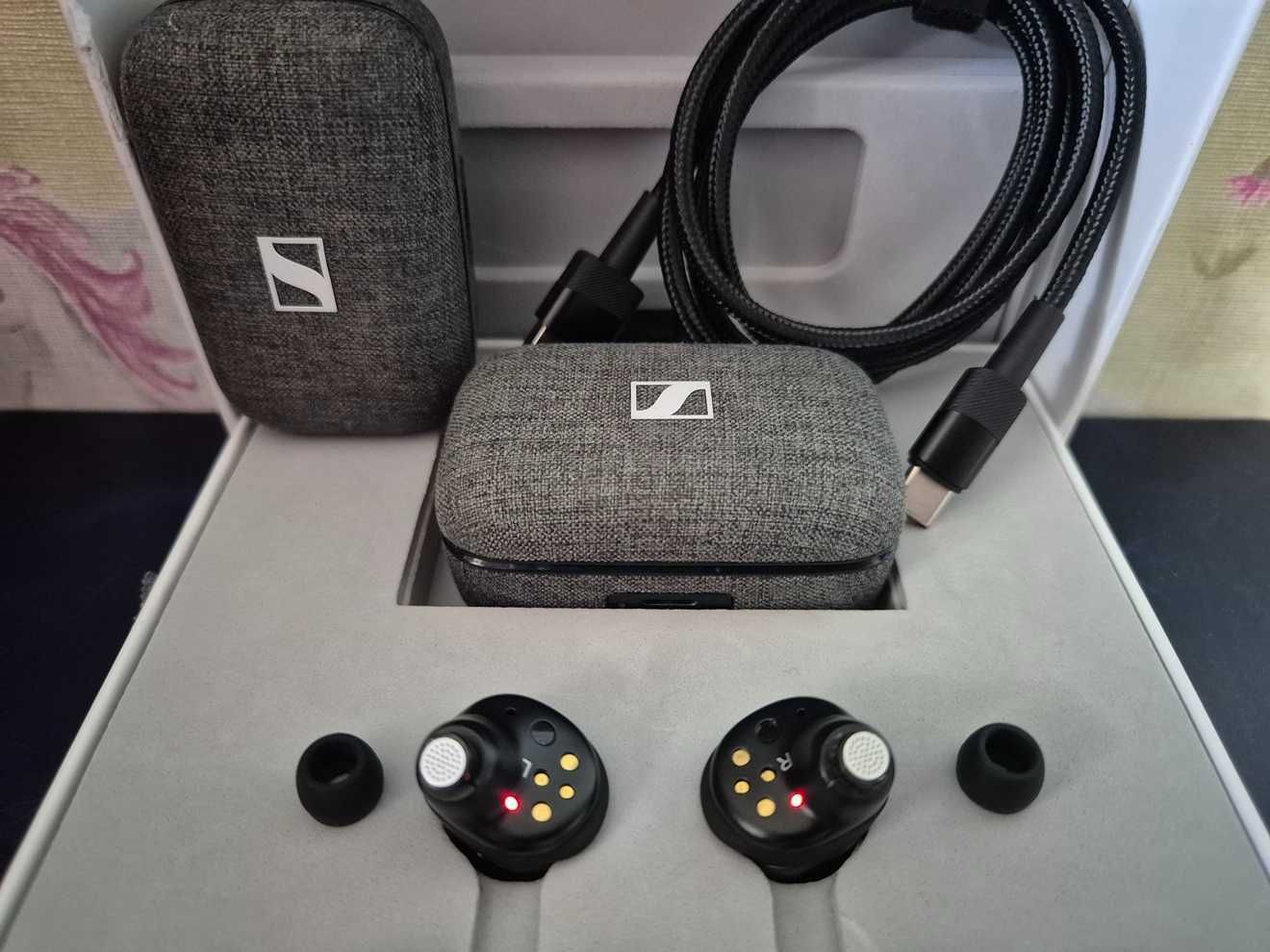 Sennheiser Momentum TWS 3 GRAFIT i extra etui