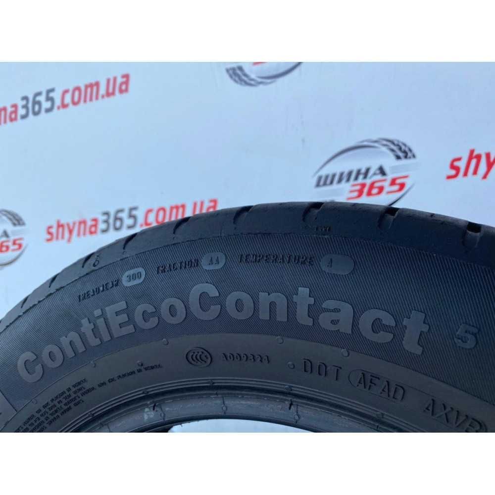 Літні вживані шини 185/65 R15 CONTINENTAL CONTIECOCONTACT 5