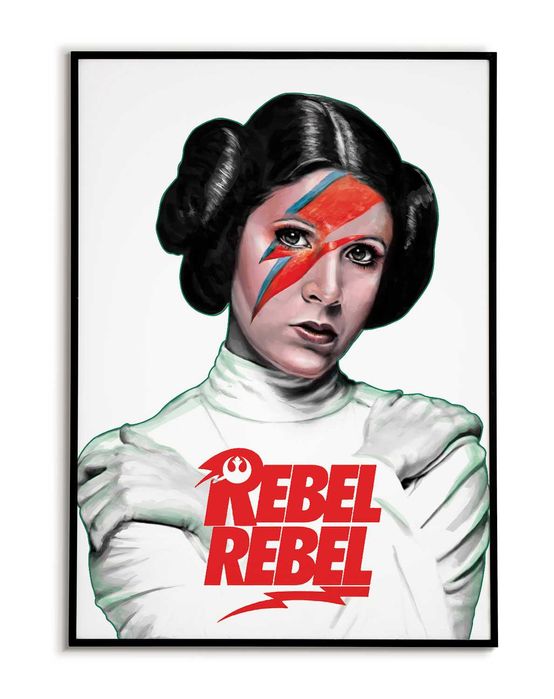 Księżniczka Leia Plakat A3 - Star Wars - trzecia sztuka GRATIS