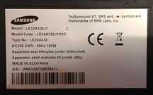 Samsung LE32A330J1 Toshiba 55U6763DG LG 55LH6047 Samsung UE48J5100AW