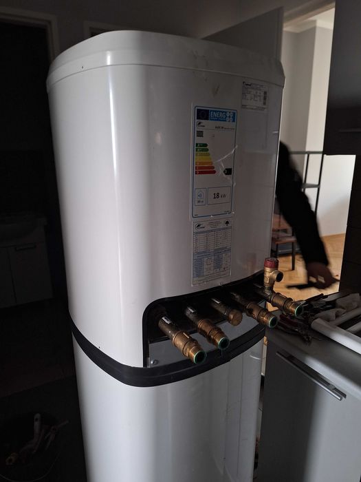 kocioł ELTERM  MARSZAŁEK elektryczny  CO CIEPŁA WODA 120L 18/12/6 KW.