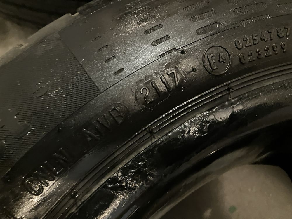 Continental opony letnie 15’ 195/55 6-7 mm +gratis felga 4x100 7Jx15H2