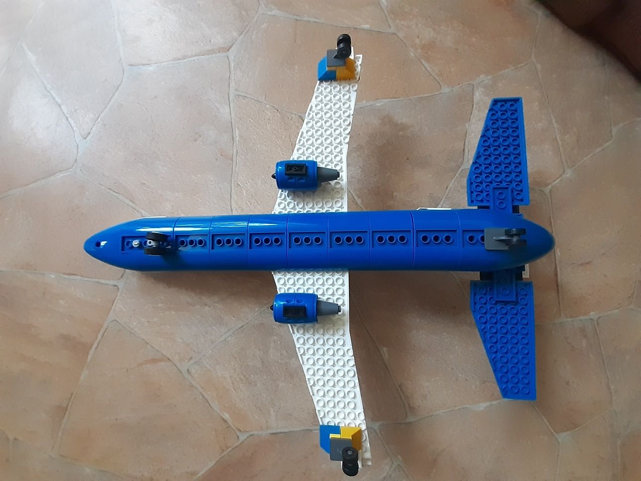 Літак, самолёт LEGO, длина 40см