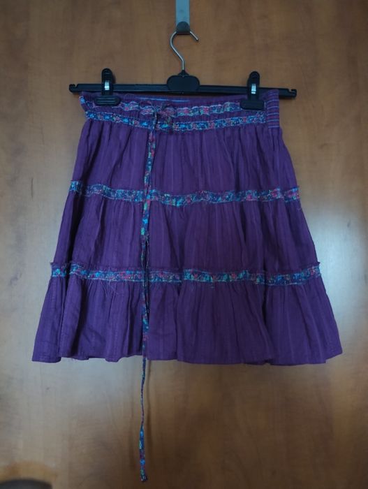 Fioletowa spódnica