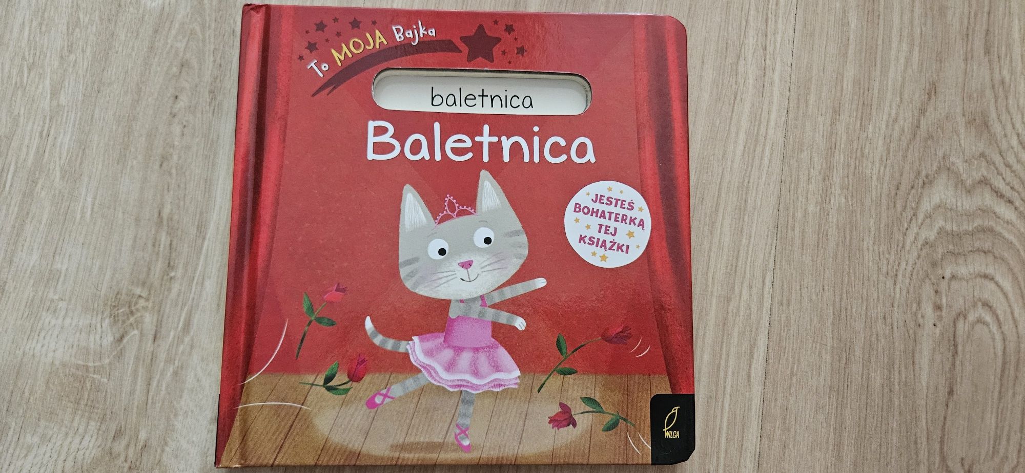 To Moja Bajka Baletnica książka z okienkiem na imię