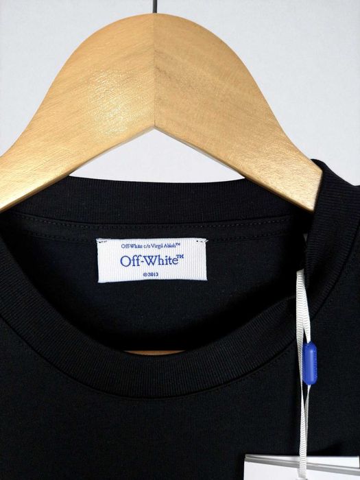 Koszulka Off-White x Nike czarna z nadrukiem tshirt