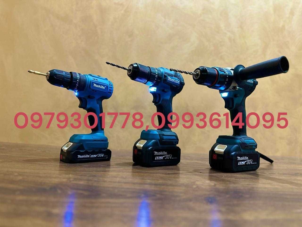 Акумуляторний Шуруповерт Makita DHP453 Бесщеточный + Удар 36V-8Ah