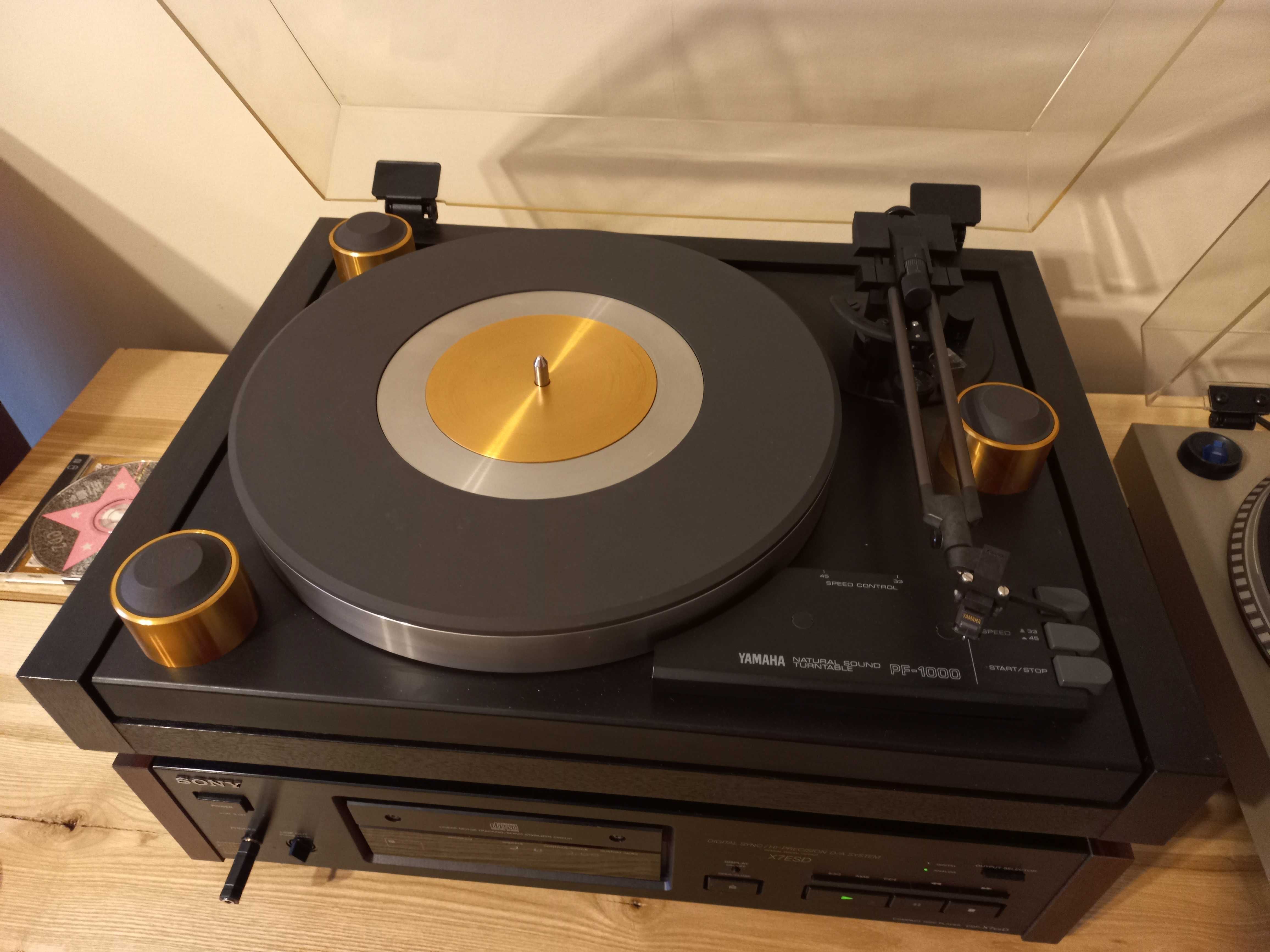 Gramofon YAMAHA PF-1000  wkł  MC-1000