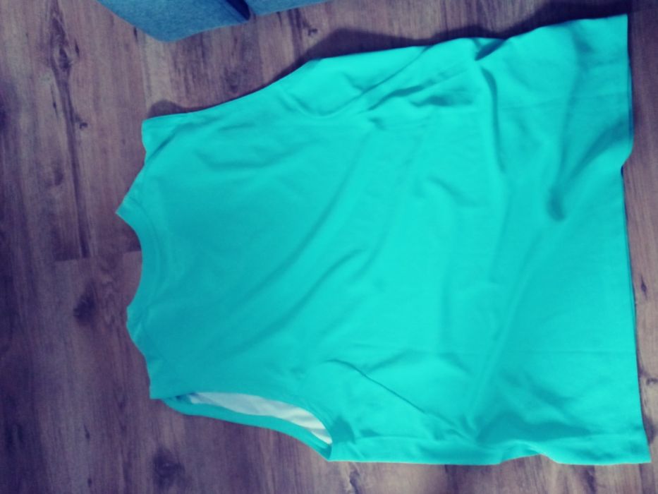 Koszulka sportowa seledyn Nike letnia XL