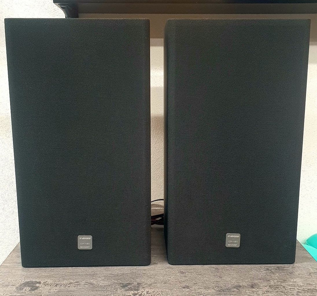 Retro Wieża Sharp CMS-150CD z gramofonem
