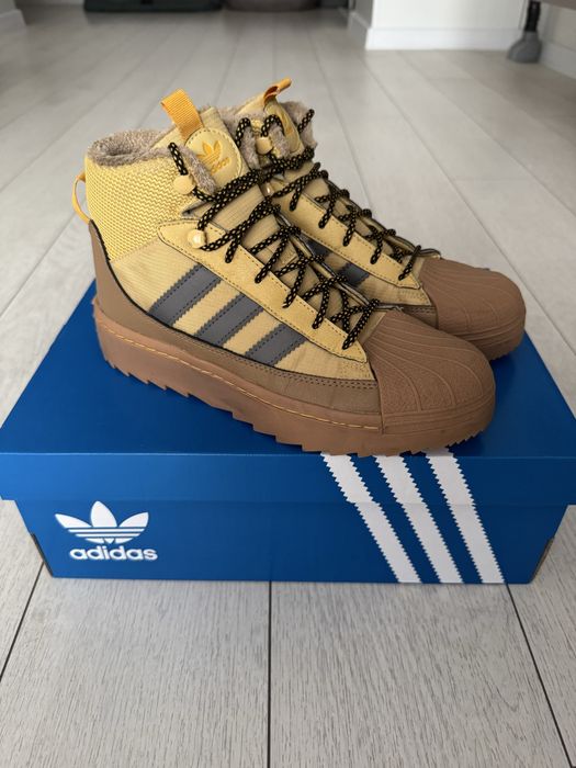 Черевики кросівки дятячі adidas Superstar winter