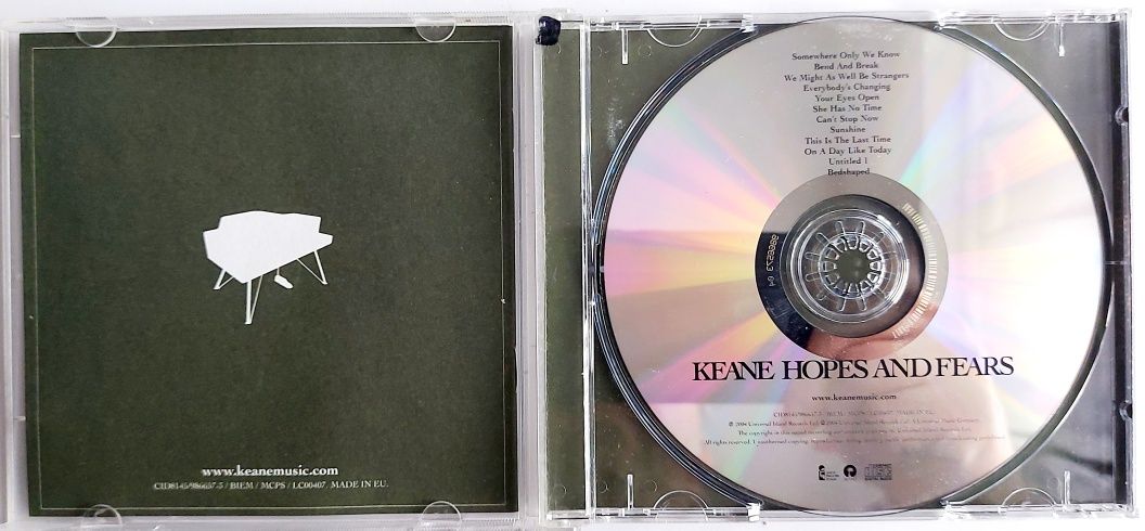 Keane Hopes And Fears 2004r Special Edition