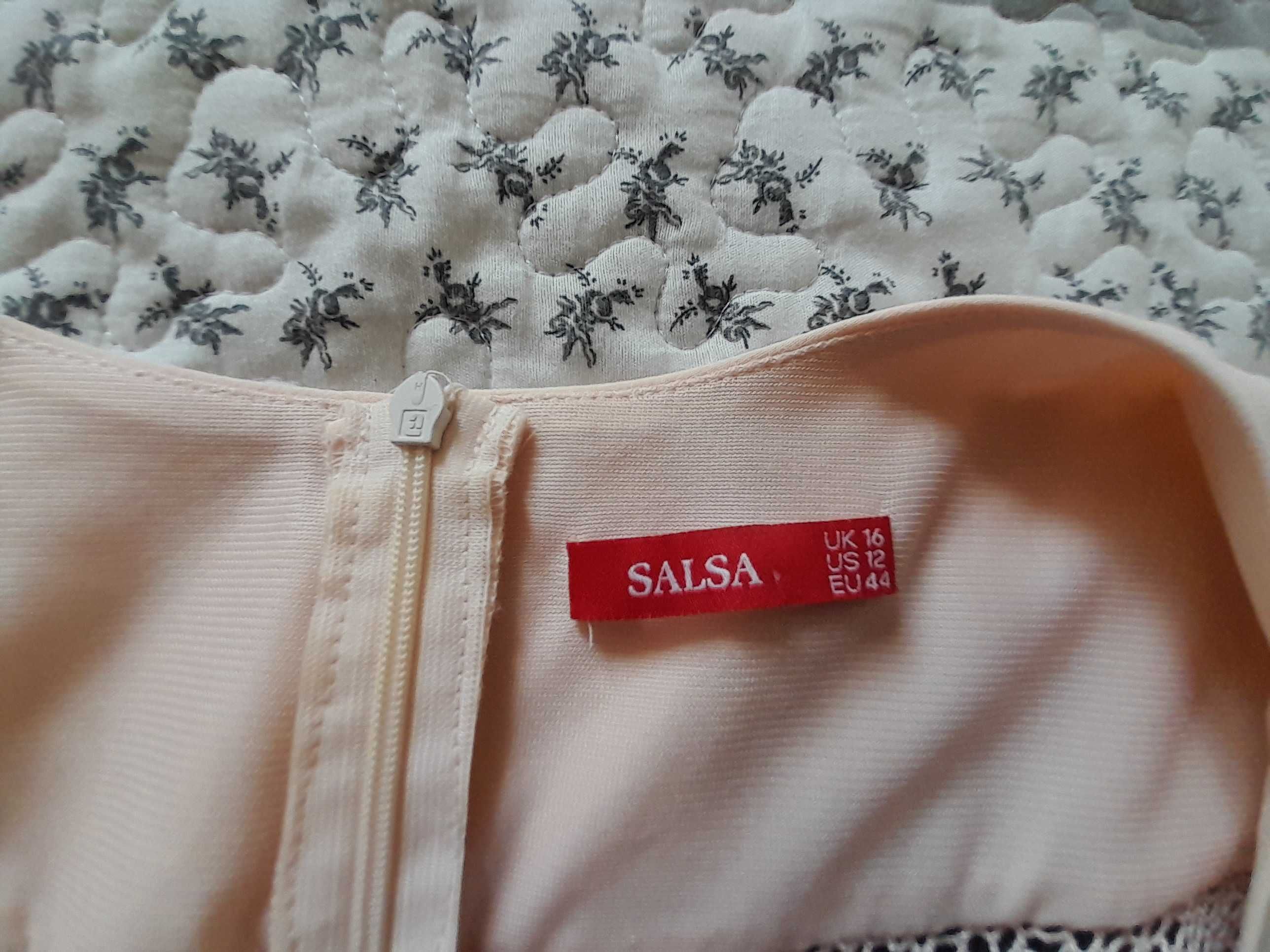 sukienka jasny róż, rozm. 44, Salsa