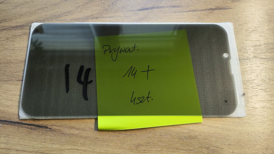 Szybka prywatyzująca do iPhone 14 PLUS - 1szt.