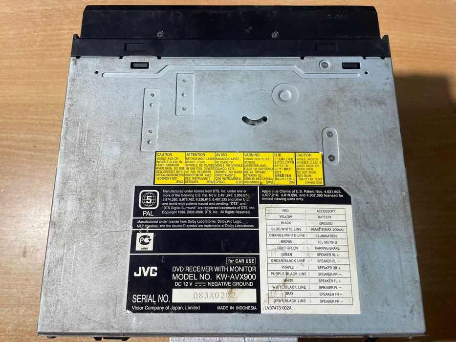 2 DIN магнітола JVC KW AVX-900