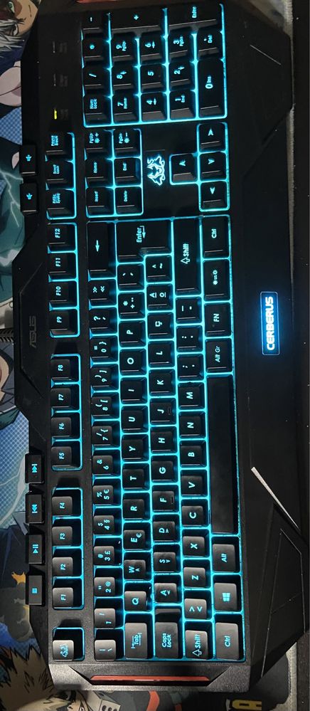 Teclado Gaming CERBERUS como Novo