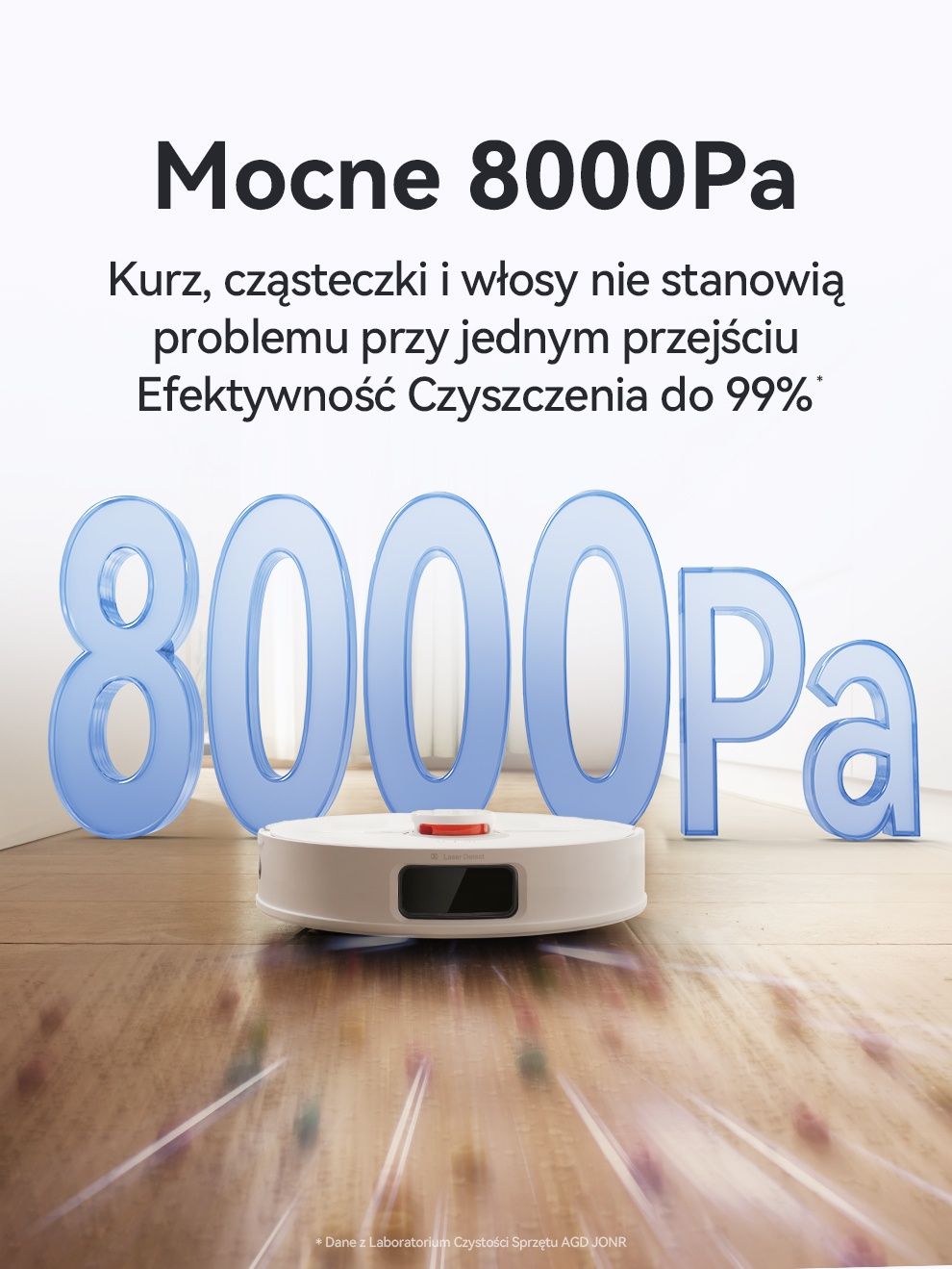 Jonr p20 pro nowy robot odkurzacz plus mop