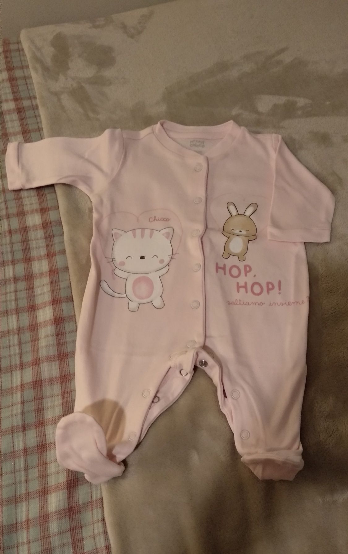 Babygrow bebê Chicco 1 mês